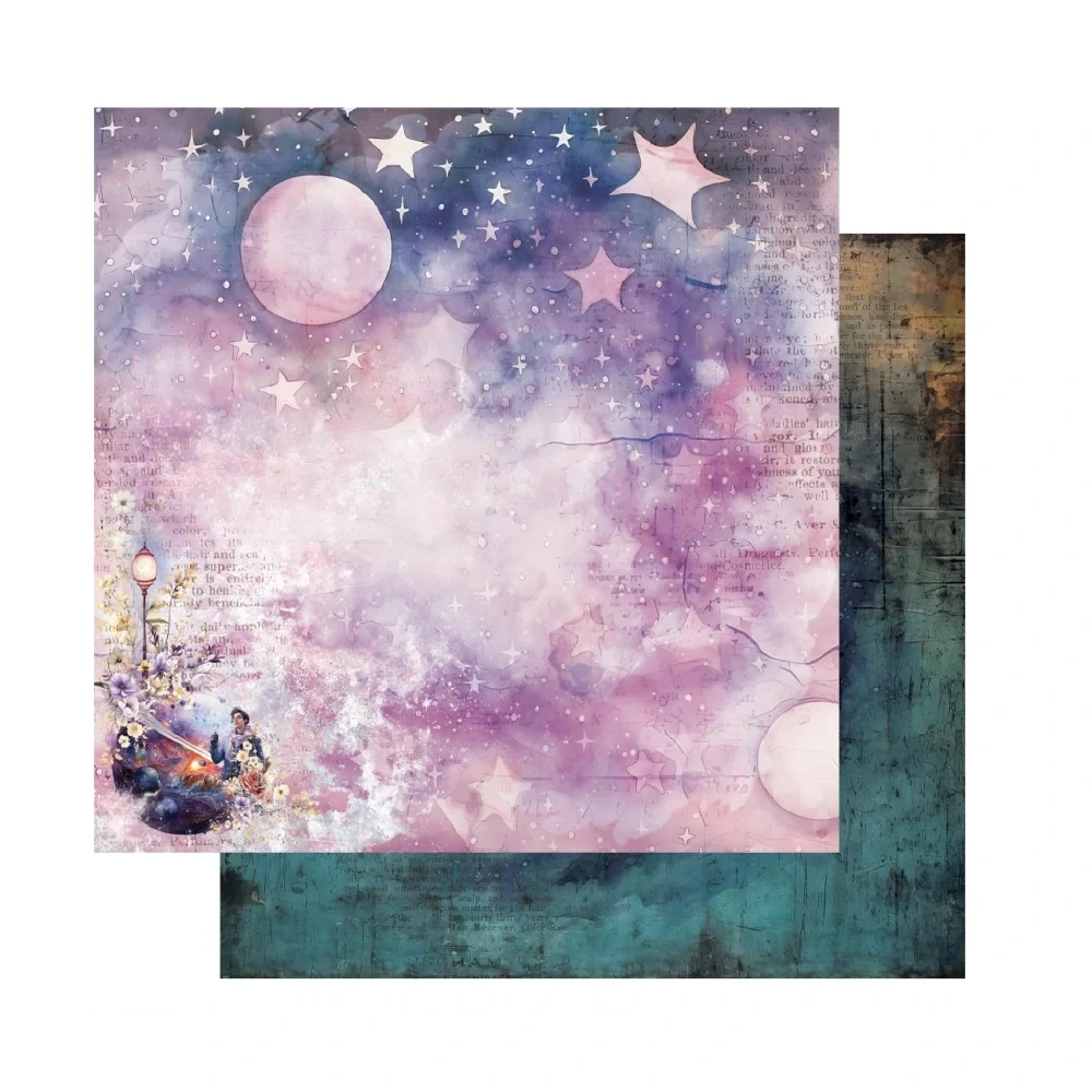 Alchemy of Art Scrapbook papier Between Worlds 8x8