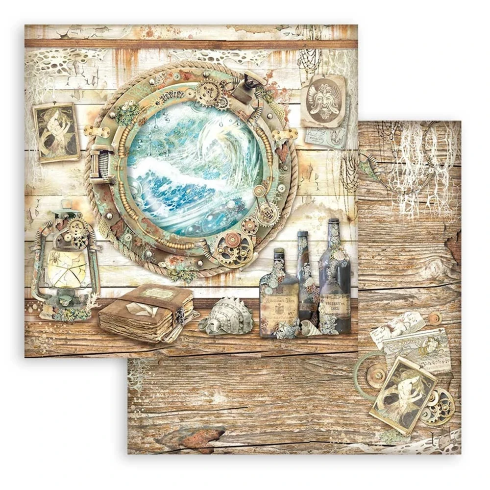 Stamperia Scrapbook papier – Songs of The Sea 12x12