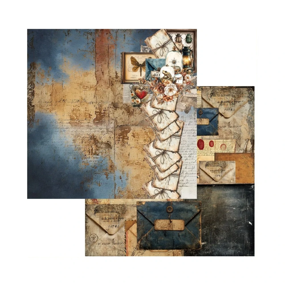 Alchemy of Art Scrapbook papier Behind Closed Doors 12x12