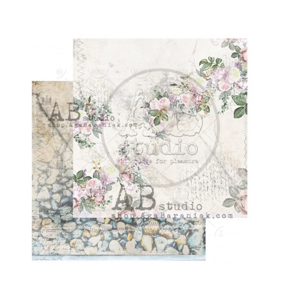 AB studio Scrapbook papier Shabby Love Symphony 12x12