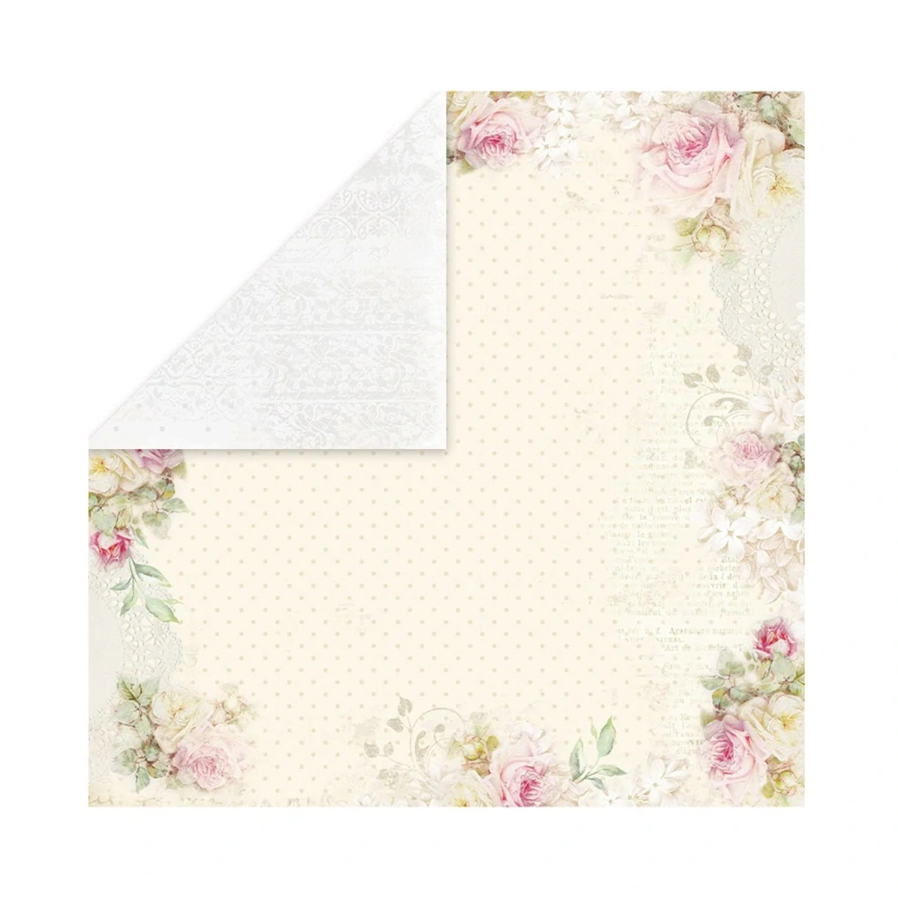 Craft & You Design Scrapbook papier Flower Romance 12x12