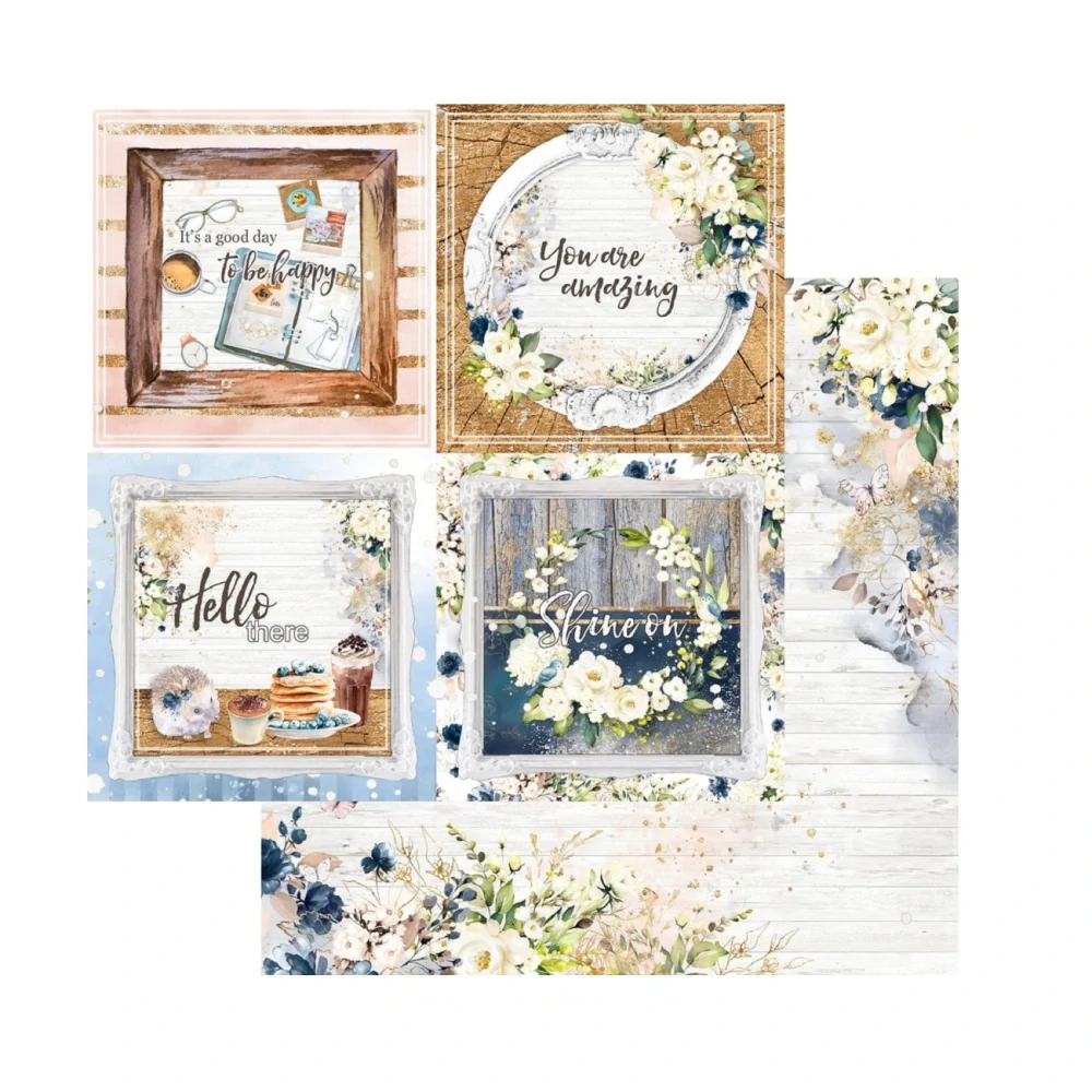 Memory Place Scrapbook papier Hello 6x6