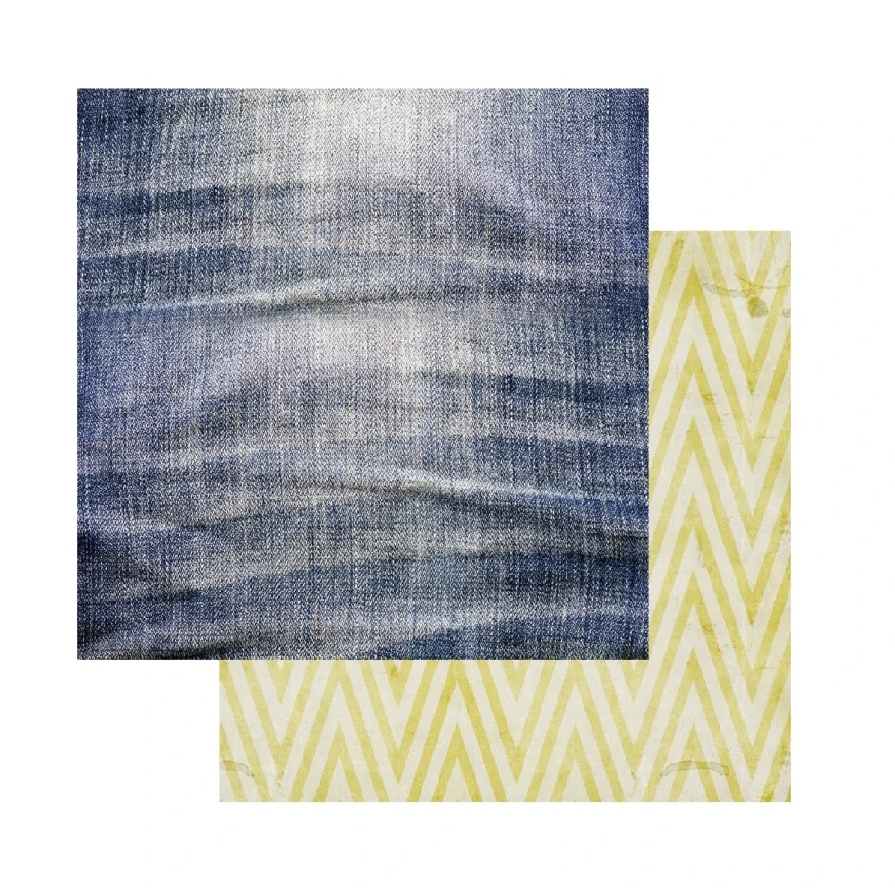 Memory Place Scrapbook papier Shades of Denim 12x12