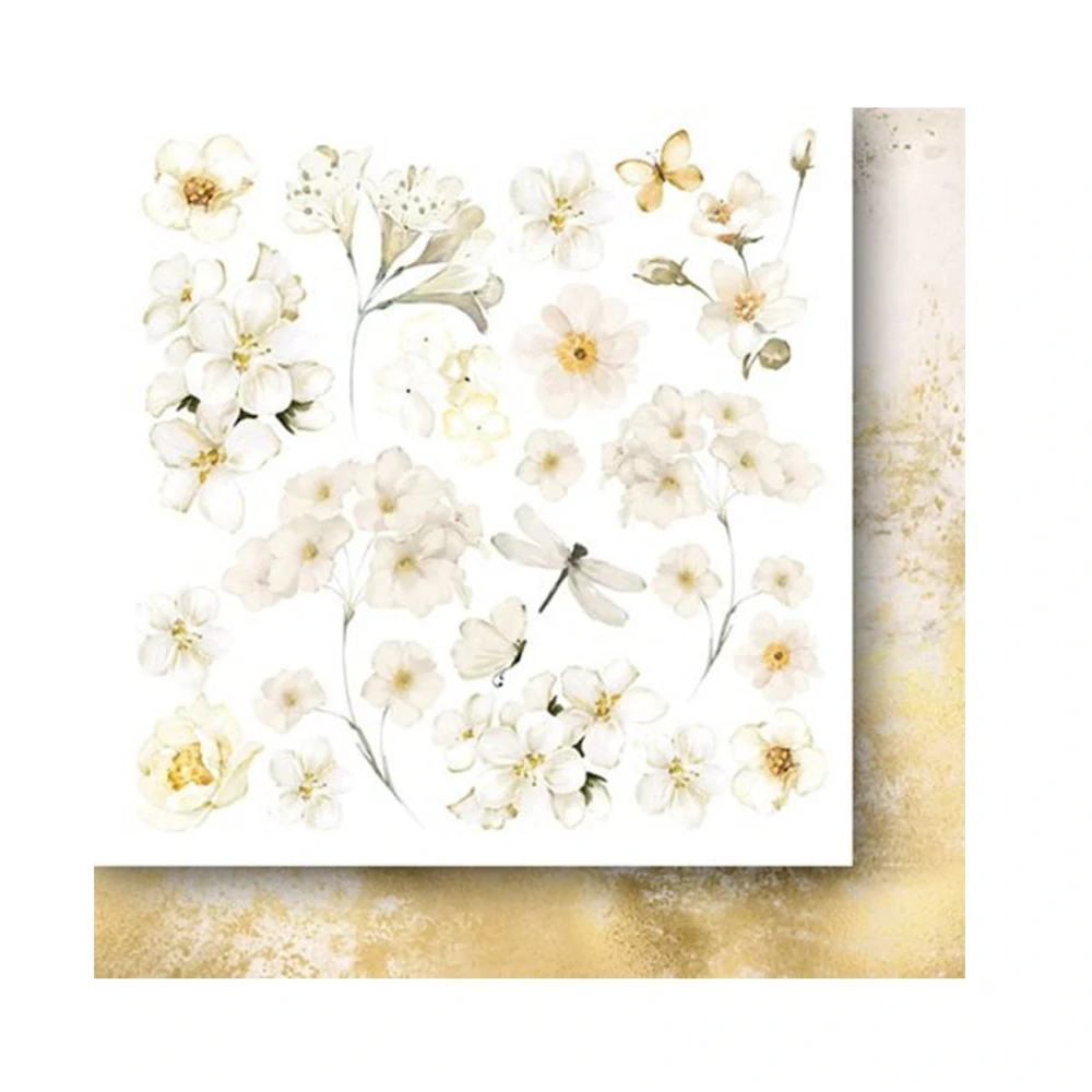 Paper Heaven Scrapbook papier Like a Breath 6x6 kvety