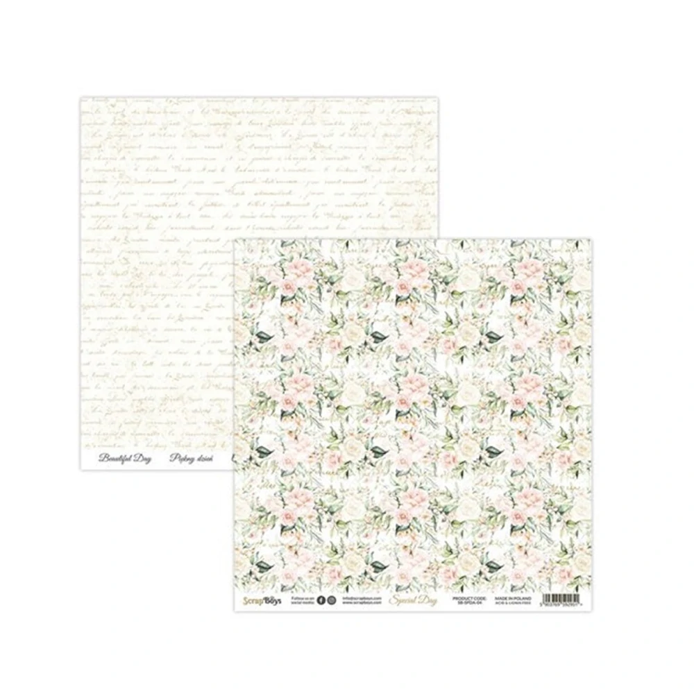 Scrapboys Scrapbook papier Special Day 12x12