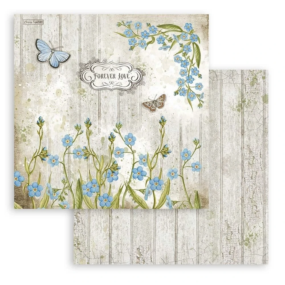 Stamperia Scrapbook papier – Garden House 12x12