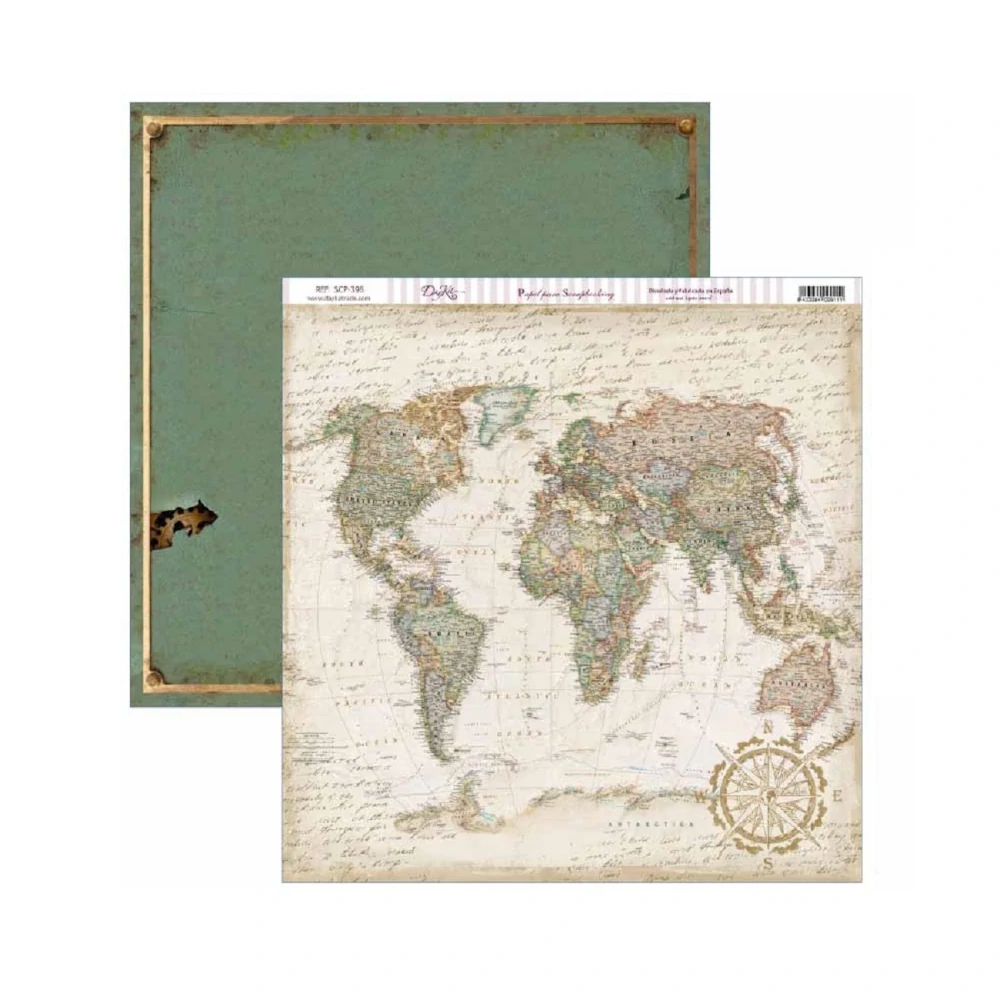 Dayka Scrapbook papier Antique Style12x12