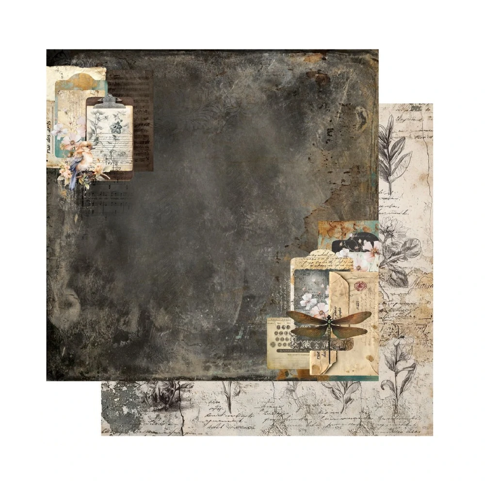 Alchemy of Art Scrapbook papier In Silence 8x8