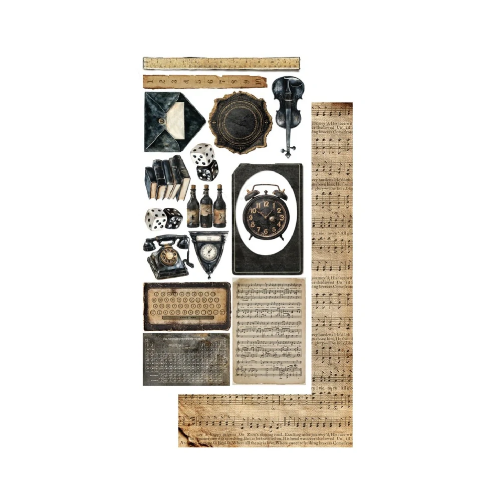 Alchemy of Art Scrapbook papier In Silence 6x12