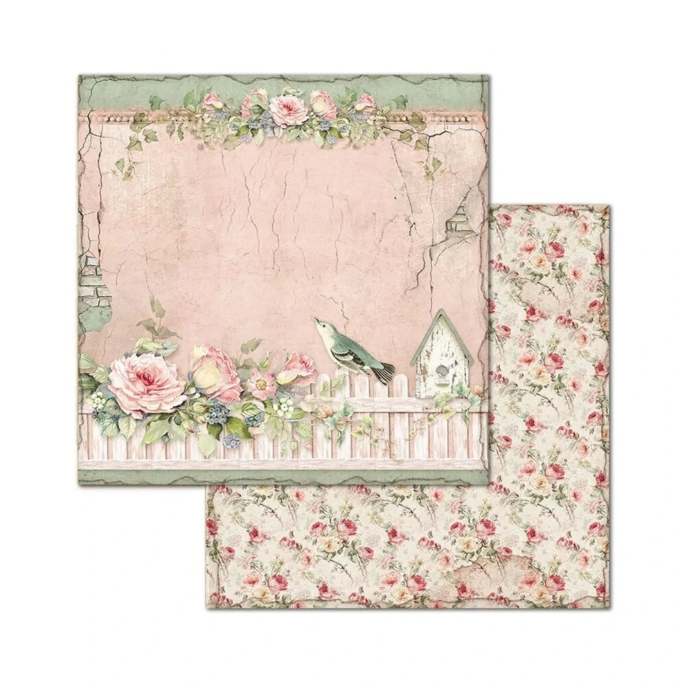 Stamperia Scrapbook papier – House of Roses 8x8