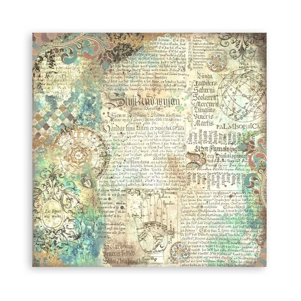 Stamperia Scrapbook papier – Fortune Maxi 8x8