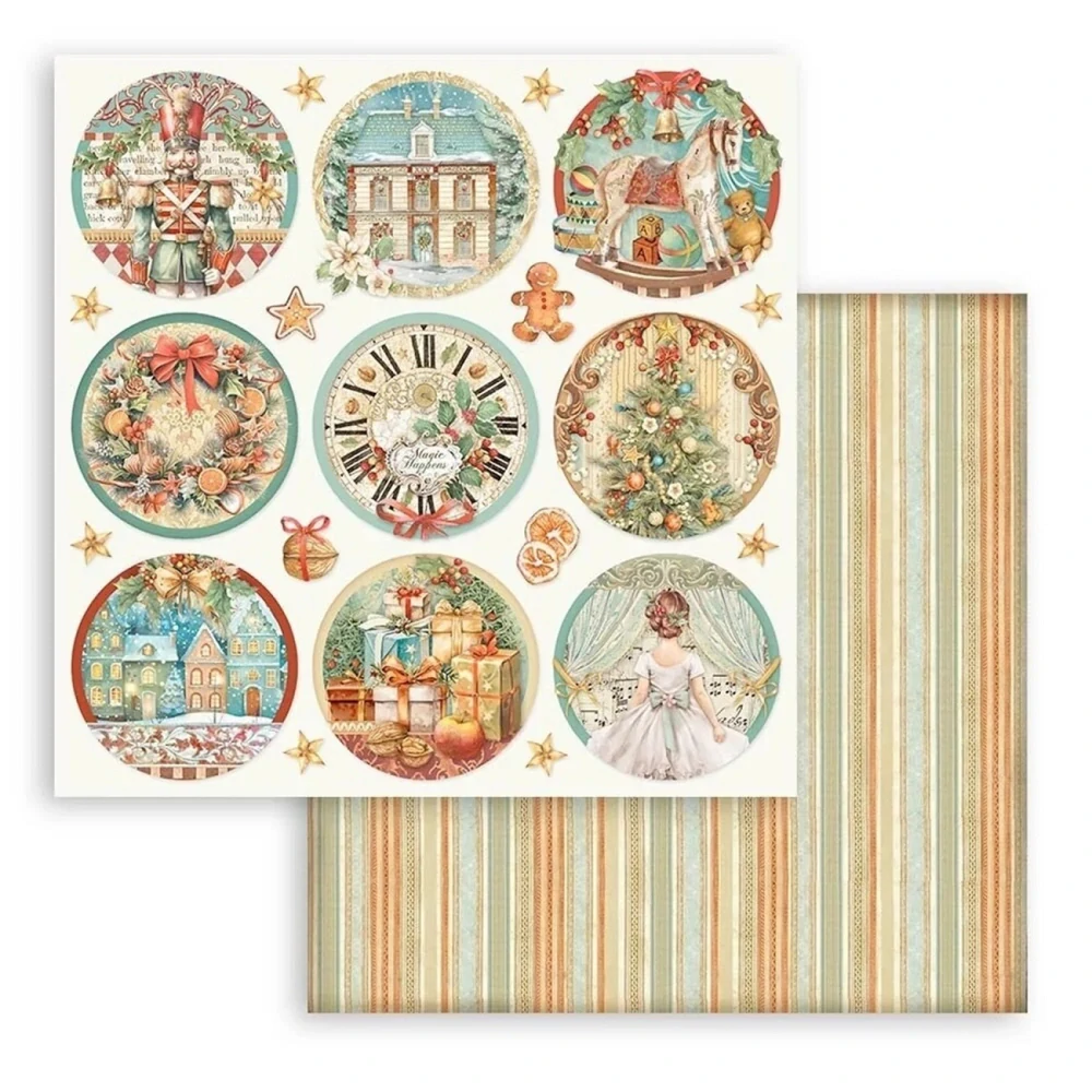Stamperia Scrapbook papier – Nutcracker 12x12