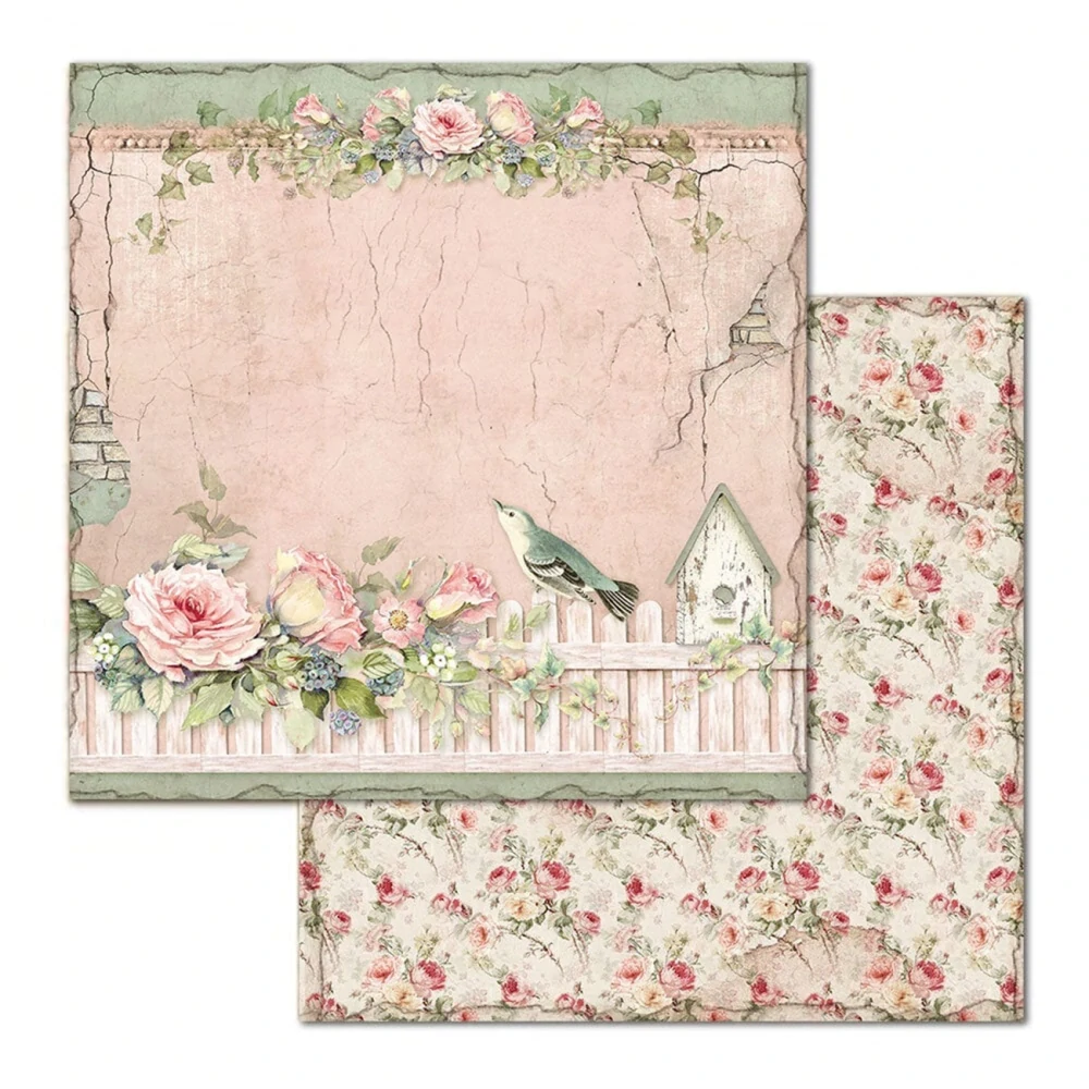 Stamperia Scrapbook papier – House of Roses 12x12