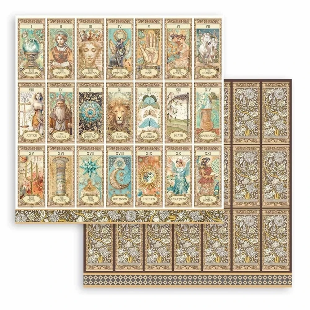 Stamperia Scrapbook papier – Fortune 8x8