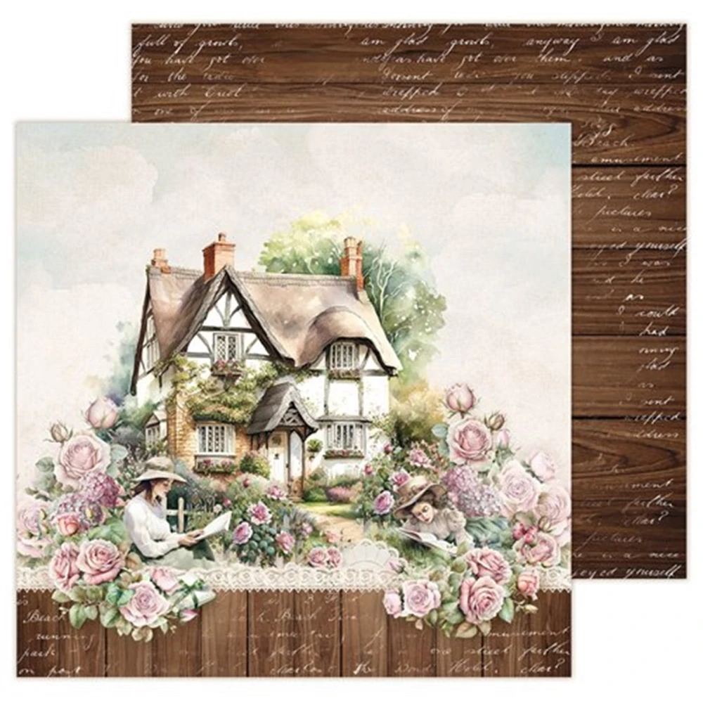 Lemoncraft Scrapbook papier Secret Garden 8x8