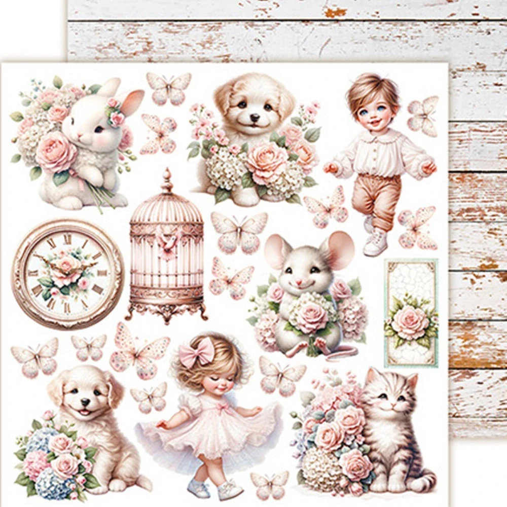 Lemoncraft Scrapbook papier doplnkový Today 8x8