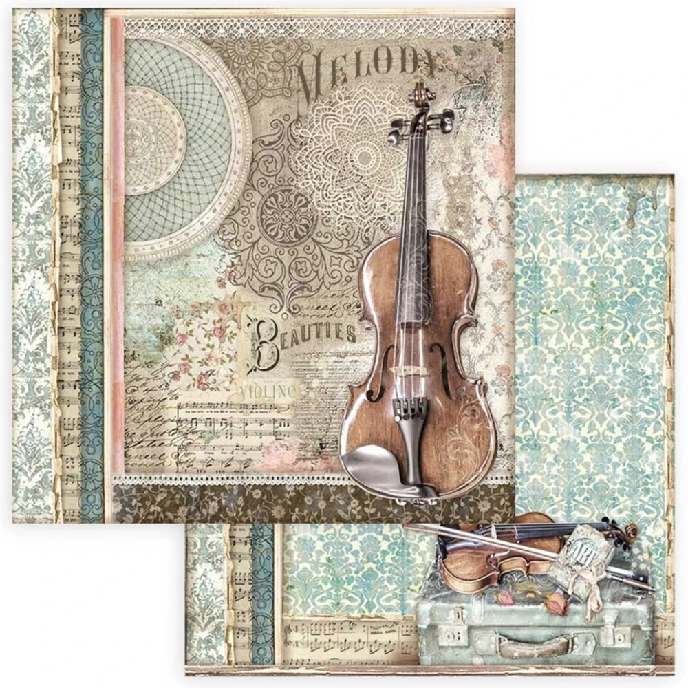 Stamperia Scrapbook papier – Passion 12x12