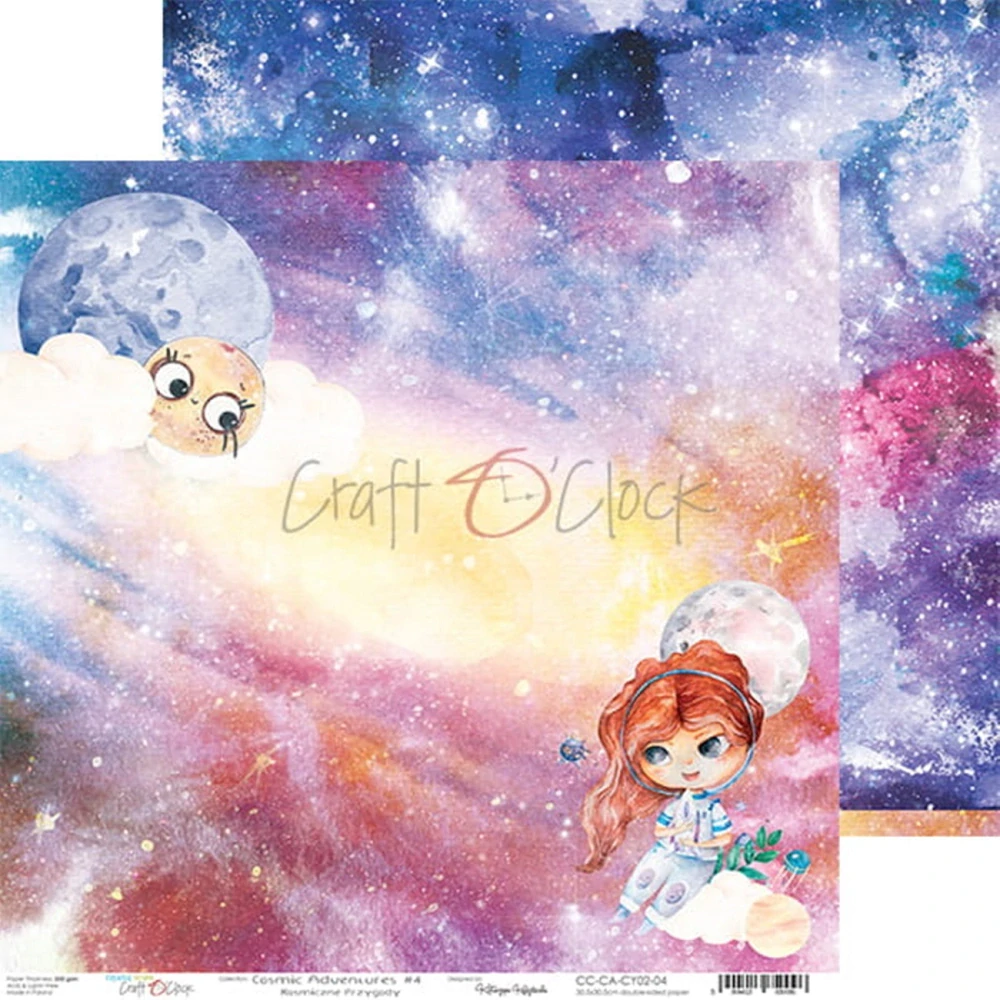 Craft O´ Clock Scrapbook papier - Cosmic Adventures 12x12