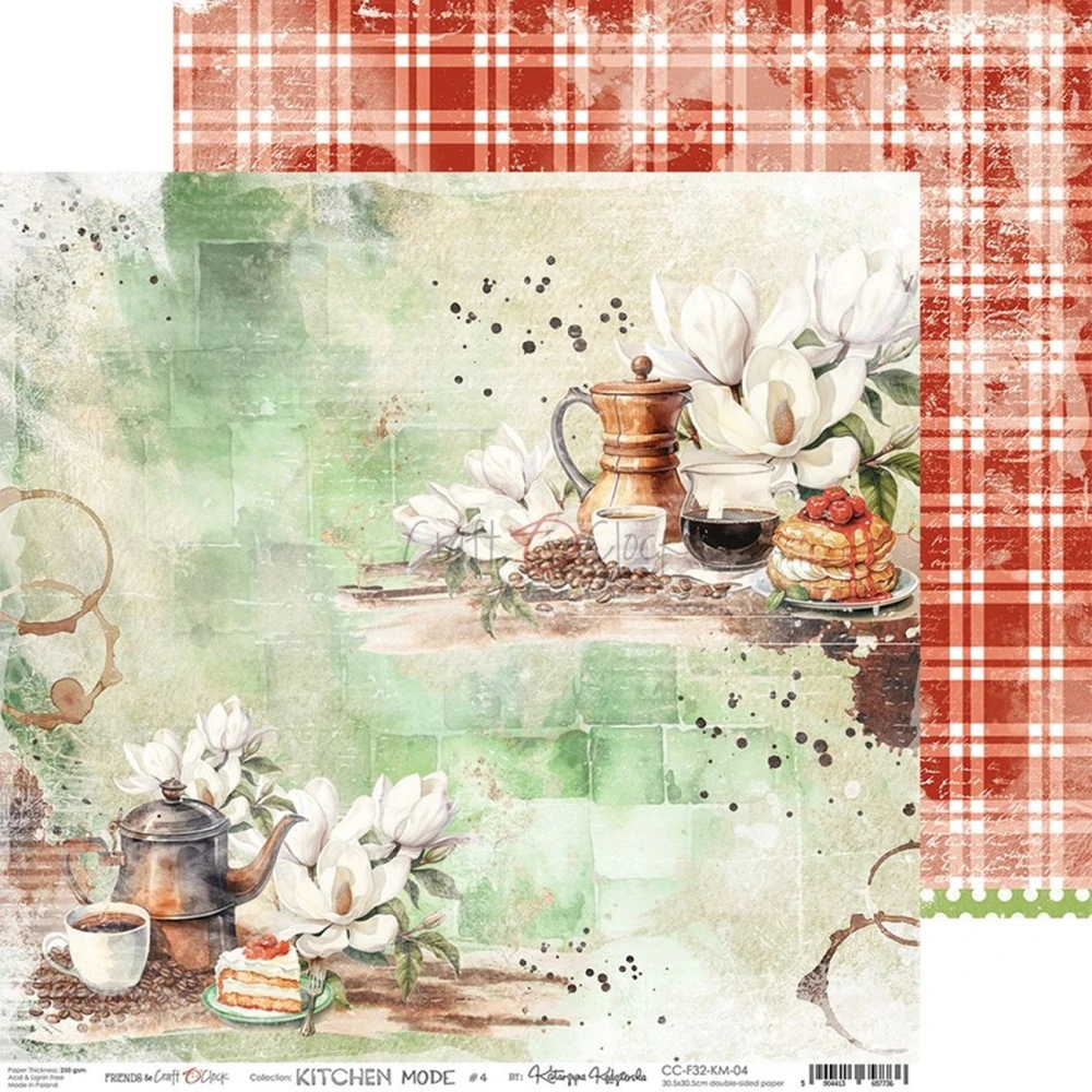 Craft O´ Clock Scrapbook papier - Kitchen Mode 12x12