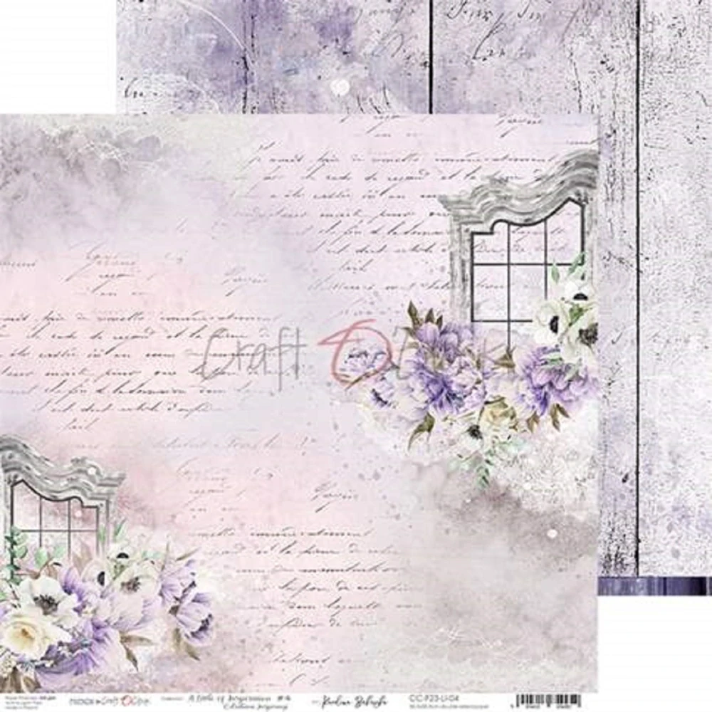 Craft O´ Clock Scrapbook papier - A Little of Inspiration 12x12