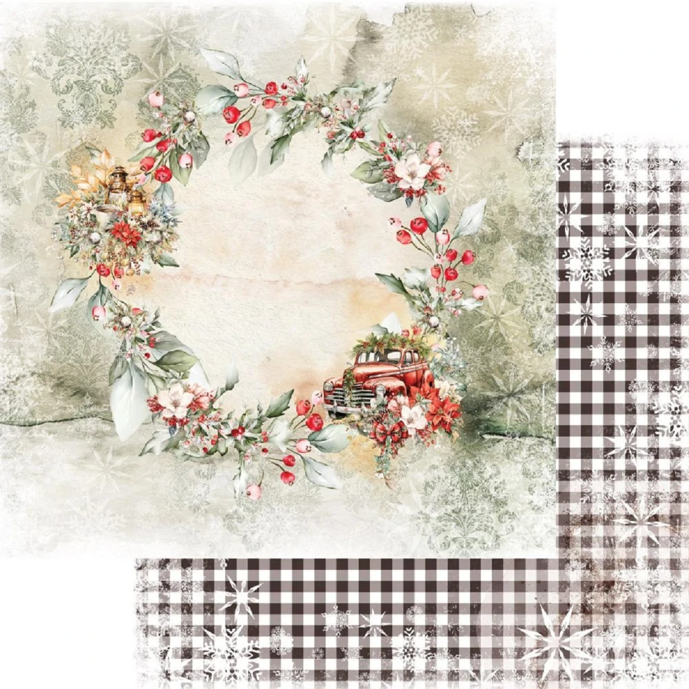 Alchemy of Art Scrapbook papier Ho, Ho, Ho 12x12