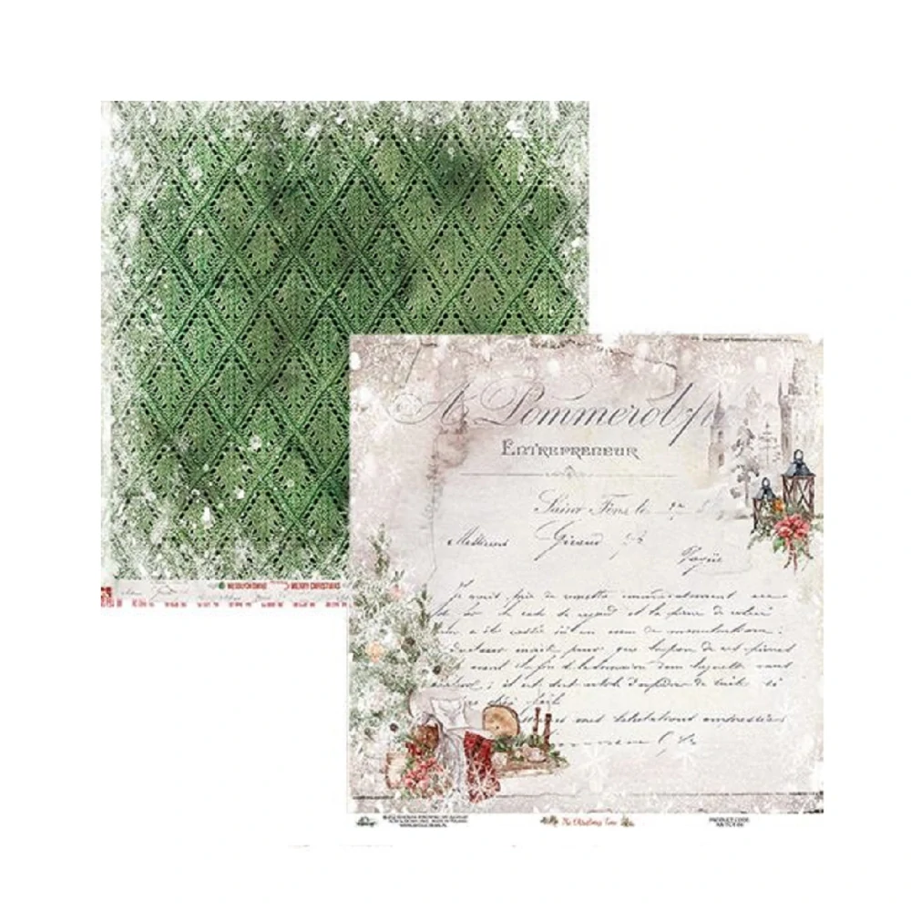 Alchemy of Art Scrapbook papier The Christmas Time 12x12