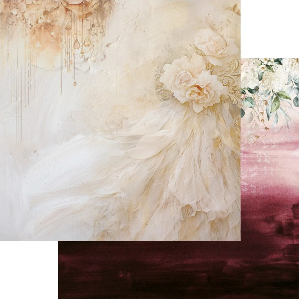 Alchemy of Art Scrapbook papier Melody of the Heart 12x12