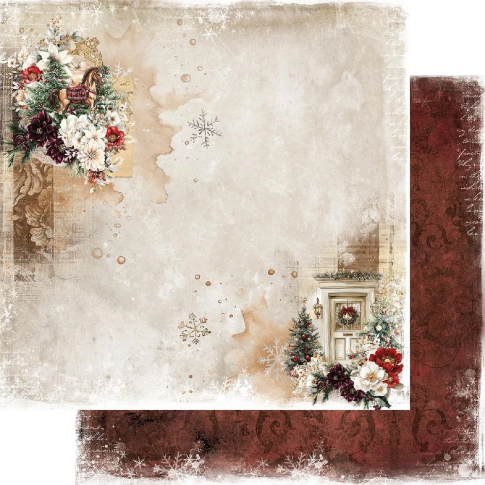 Alchemy of Art Scrapbook papier Wonderful Christmas Time 12x12