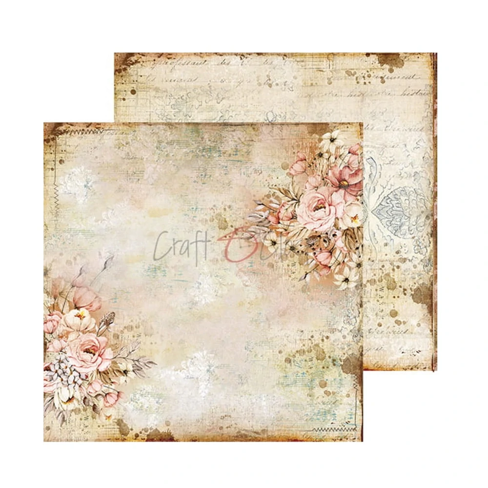 Craft O´ Clock Scrapbook papier - Vintage Beauty 8x8