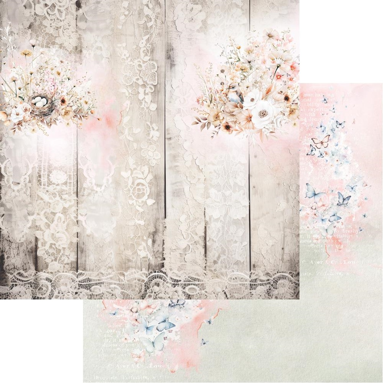 Alchemy of Art Scrapbook papier Soul of Spring 12x12