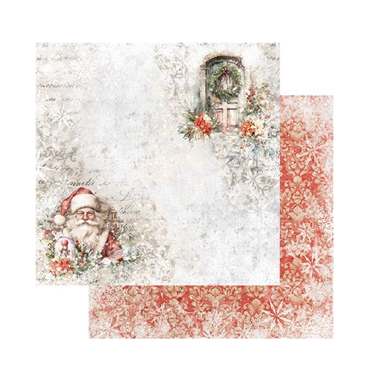 Alchemy of Art Scrapbook papier Merry Christmas 12x12