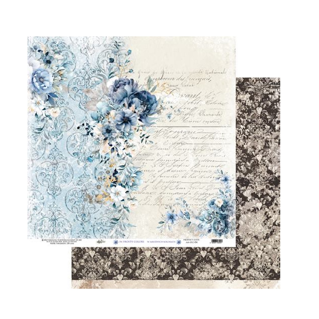 Alchemy of Art Scrapbook papier In Frosty Colors 12x12