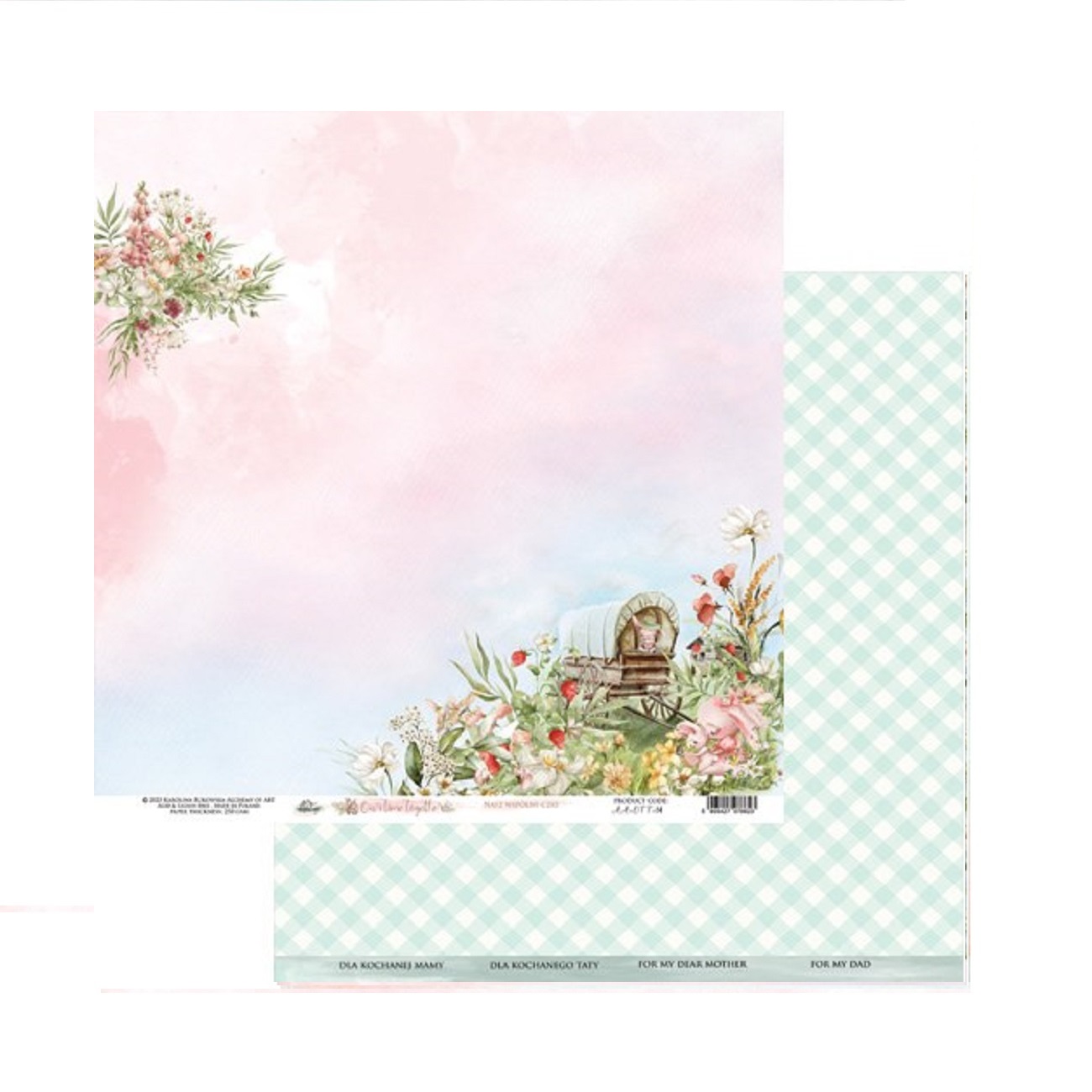 Alchemy of Art Scrapbook papier Our Time Together 12x12