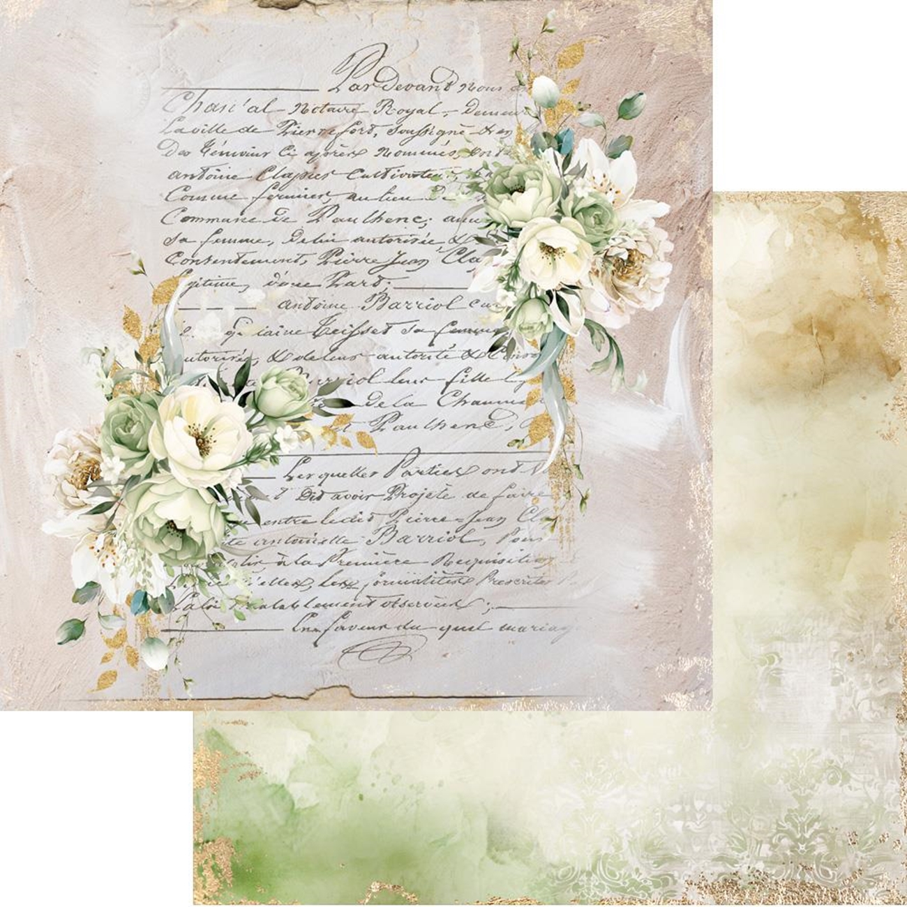 Alchemy of Art Scrapbook papier Gentleness 12x12
