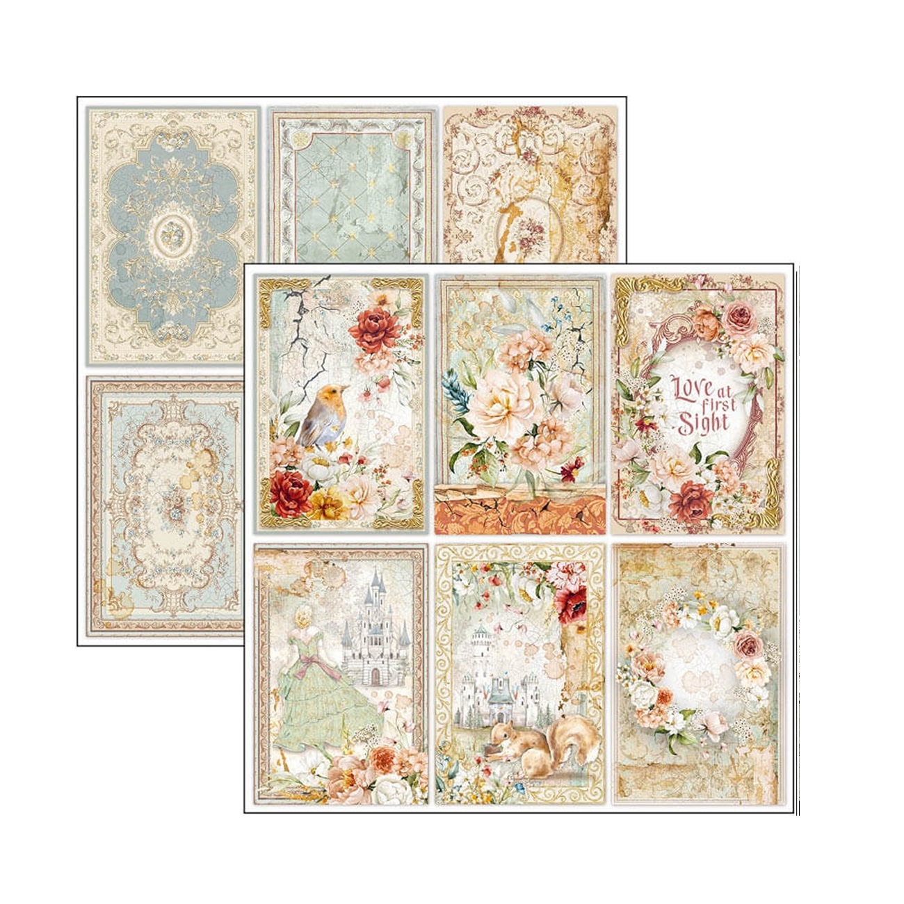 Ciao Bella Scrapbook papier Reign of Grace 12x12