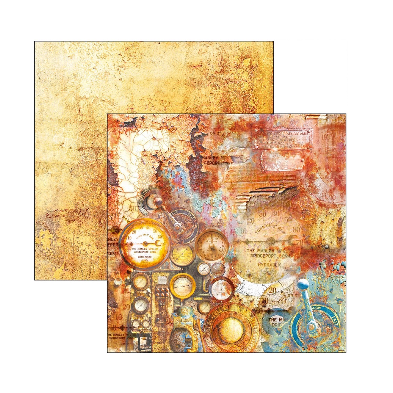 Ciao Bella Scrapbook papier Coral Reef 12x12