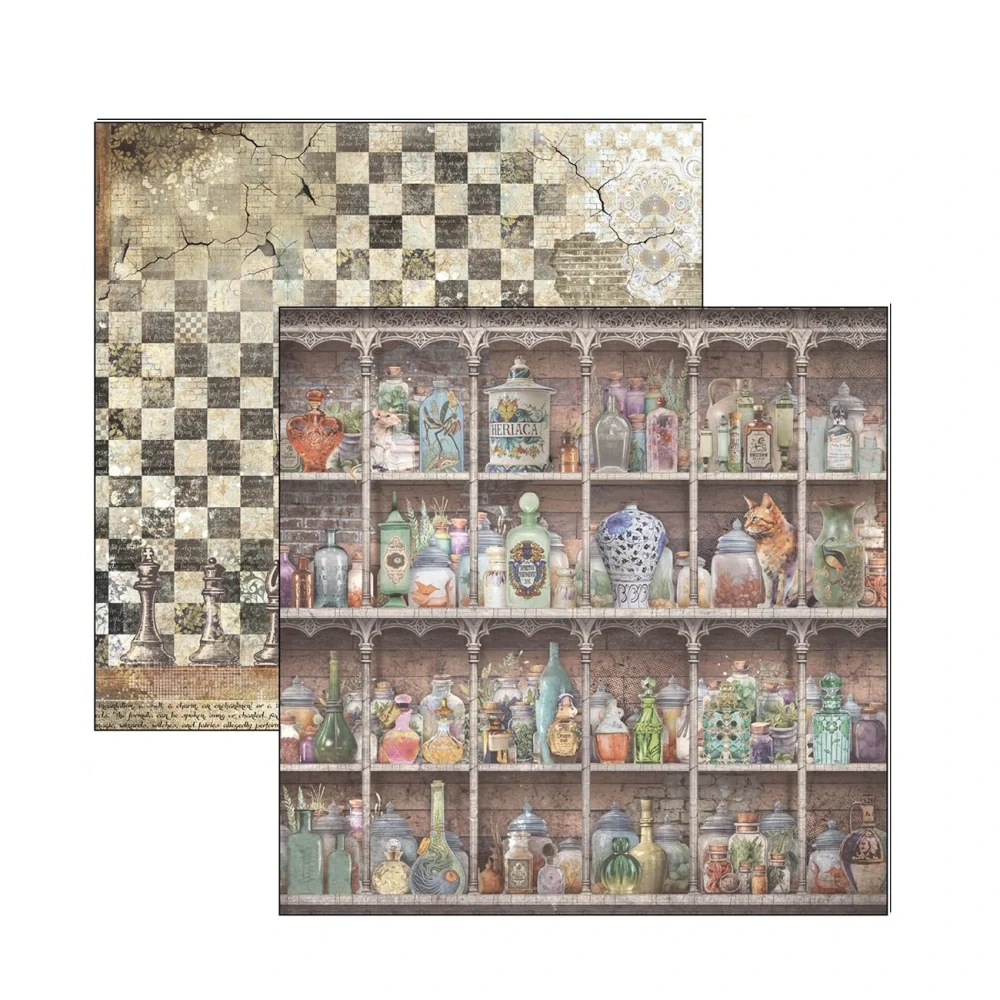 Ciao Bella Scrapbook papier Wizard Academy 12x12