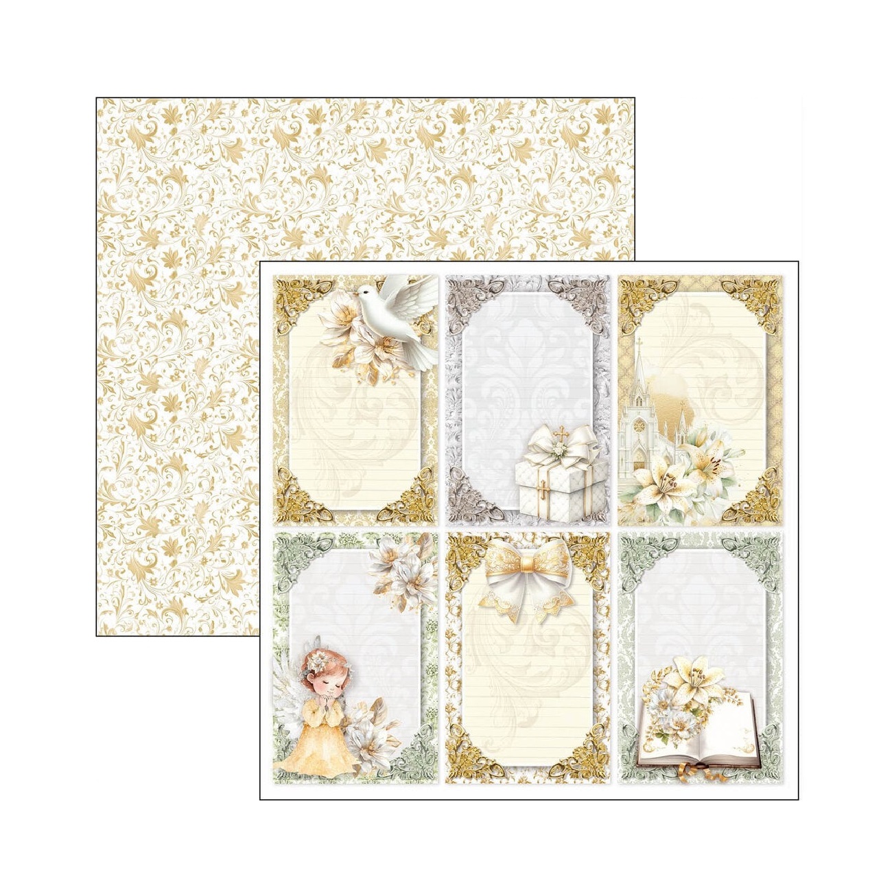 Ciao Bella Scrapbook papier Blessing Day 8x8