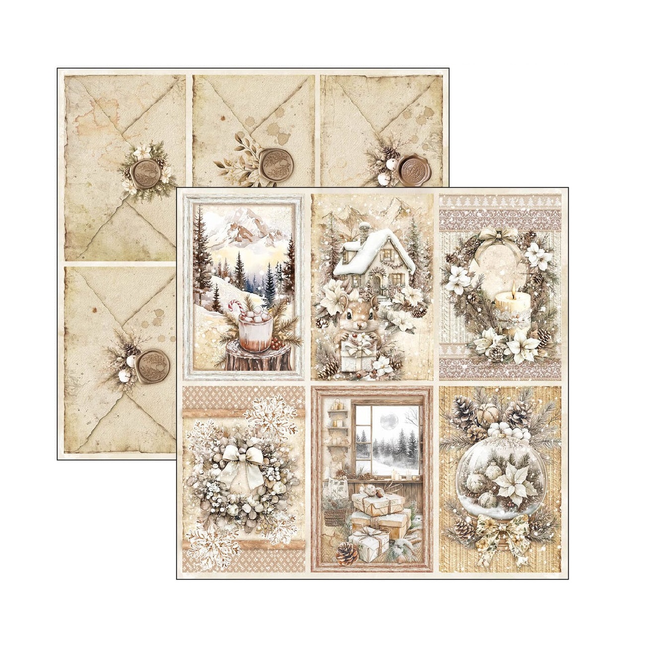 Ciao Bella Scrapbook papier Winter Season 12x12