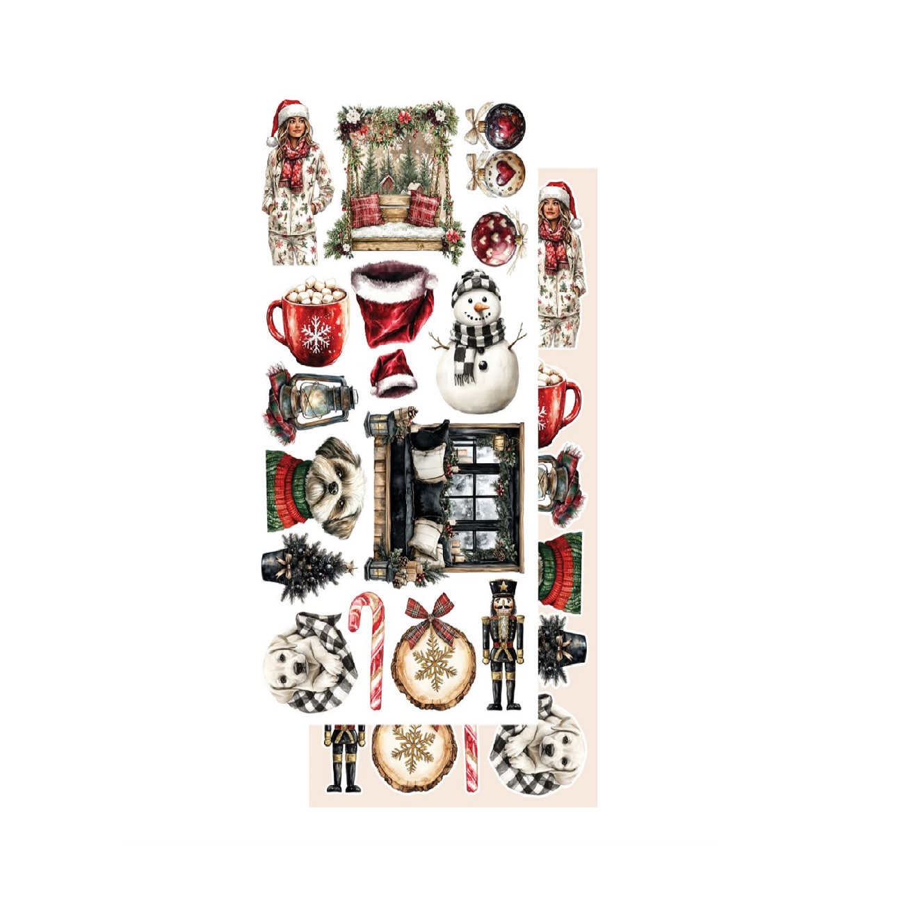 Alchemy of Art Scrapbook papier Wonderful Christmas Time 6x12