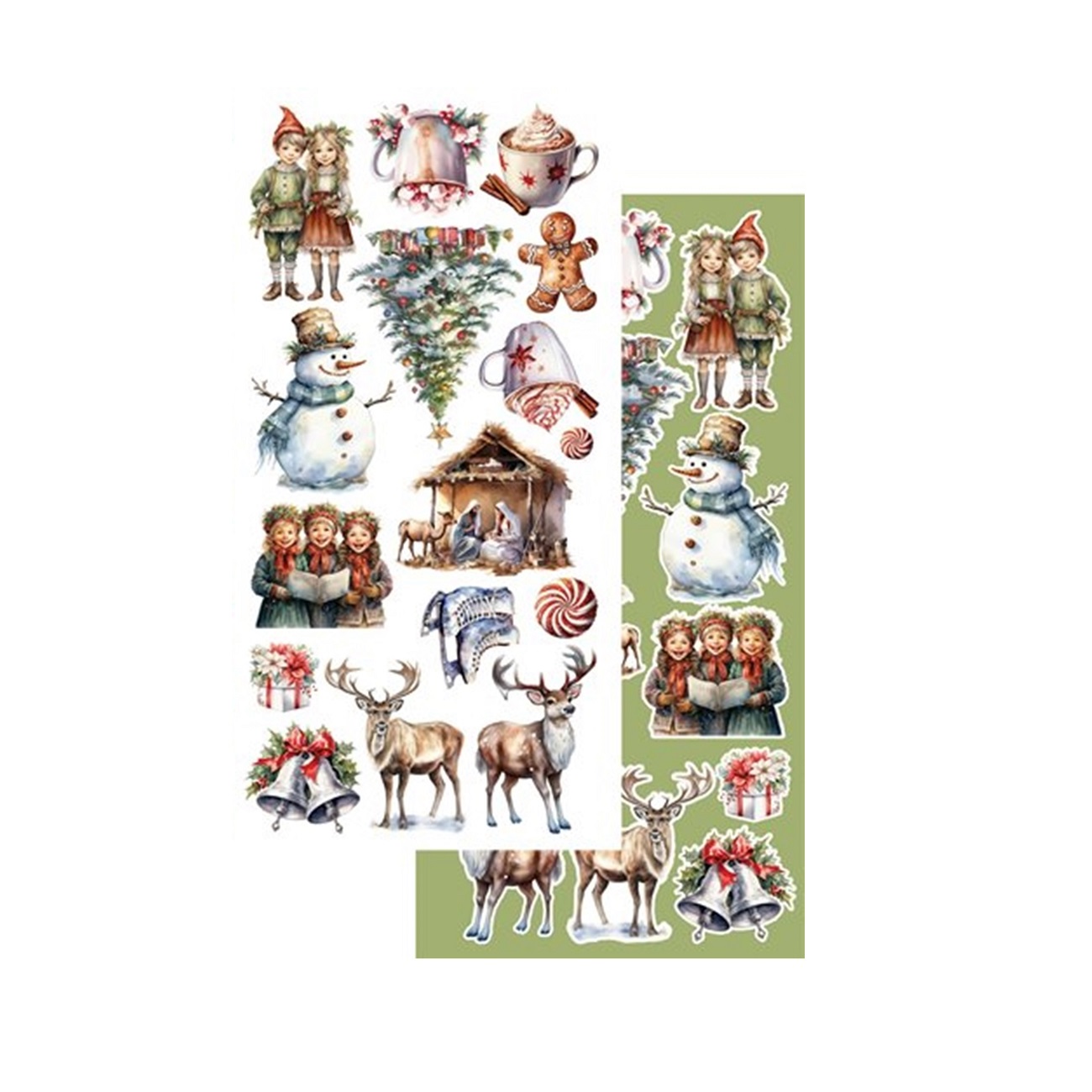 Alchemy of Art Scrapbook papier Merry Christmas 6x12