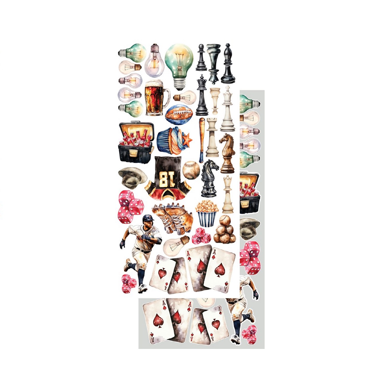 Alchemy of Art Scrapbook papier Adventure Men 6x12