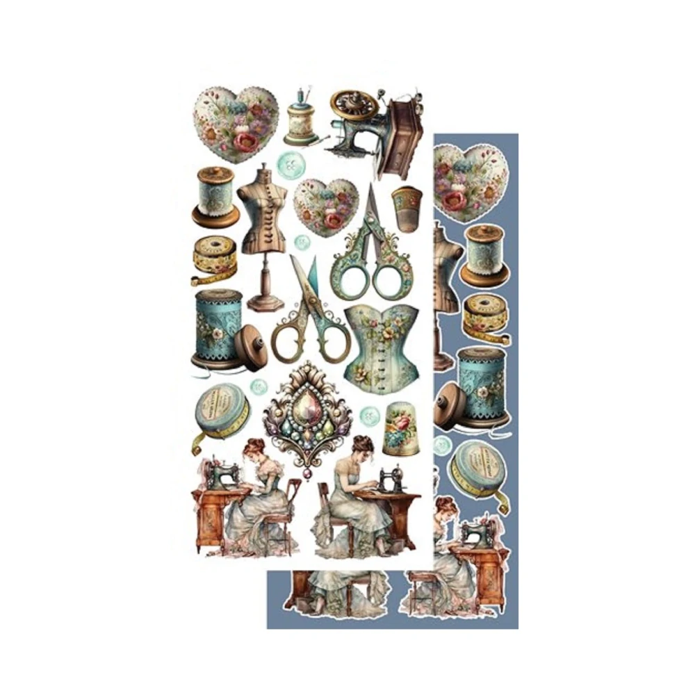 Alchemy of Art Scrapbook papier In Frosty Colors 6x12