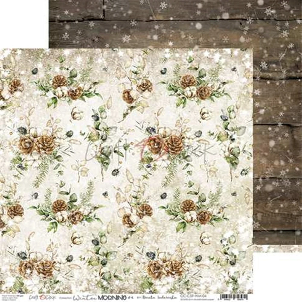  Scrapbook papier - Winter Morning 12x12 - Craft O´ Clock