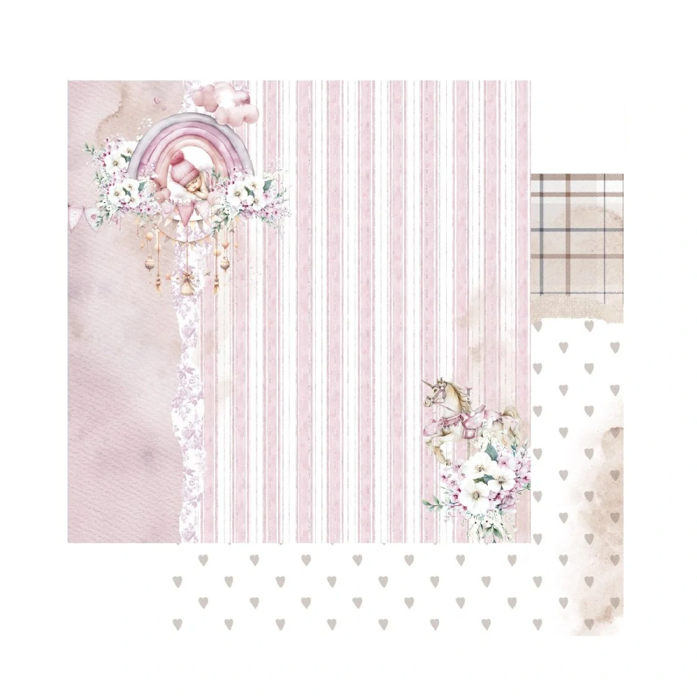 Alchemy of Art Scrapbook papier The Baby 8x8