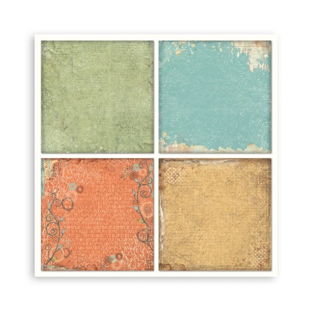 Stamperia Furry Friends 8x8 Maxi scrapbook papier