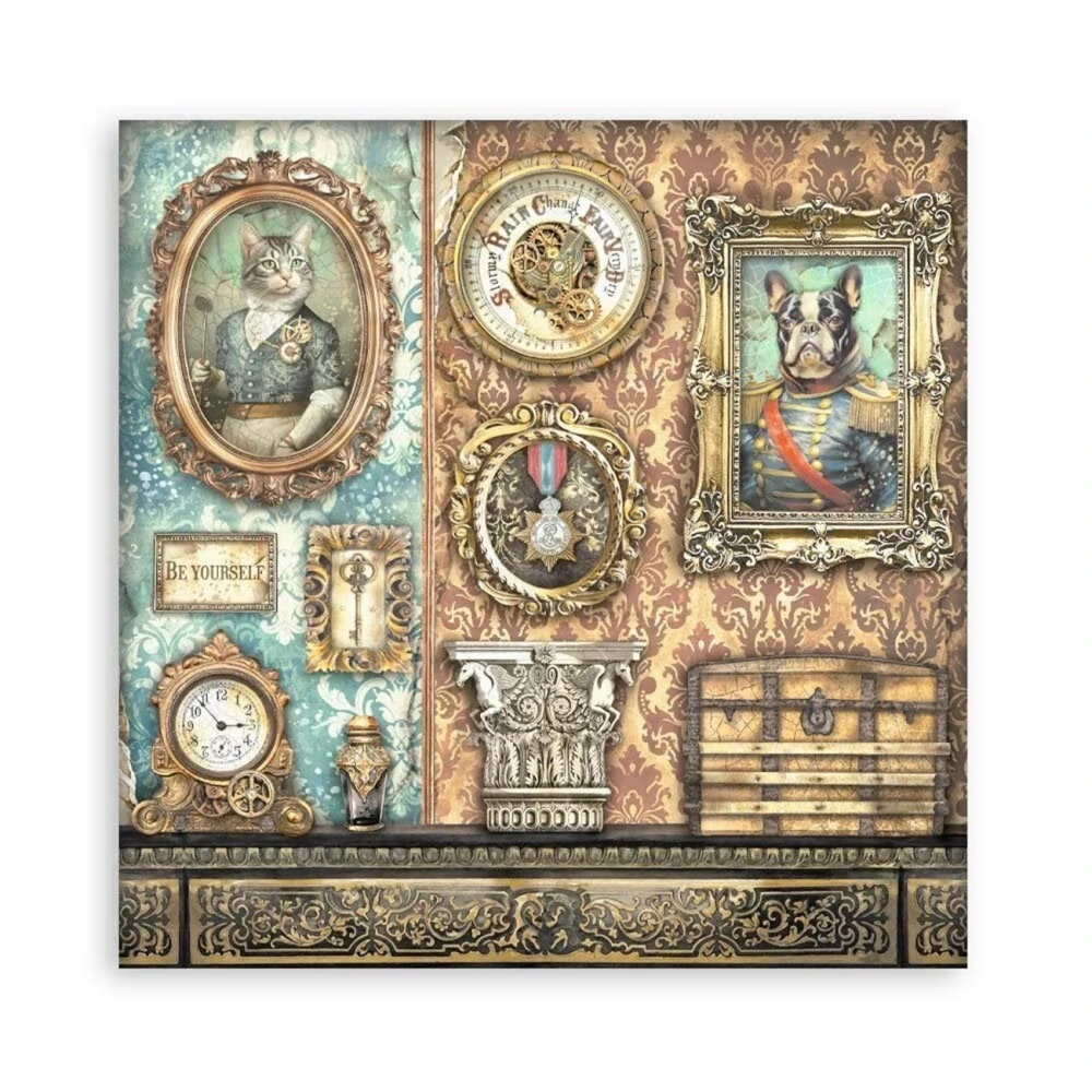 Stamperia Scrapbook papier – Alterego Maxi 8x8