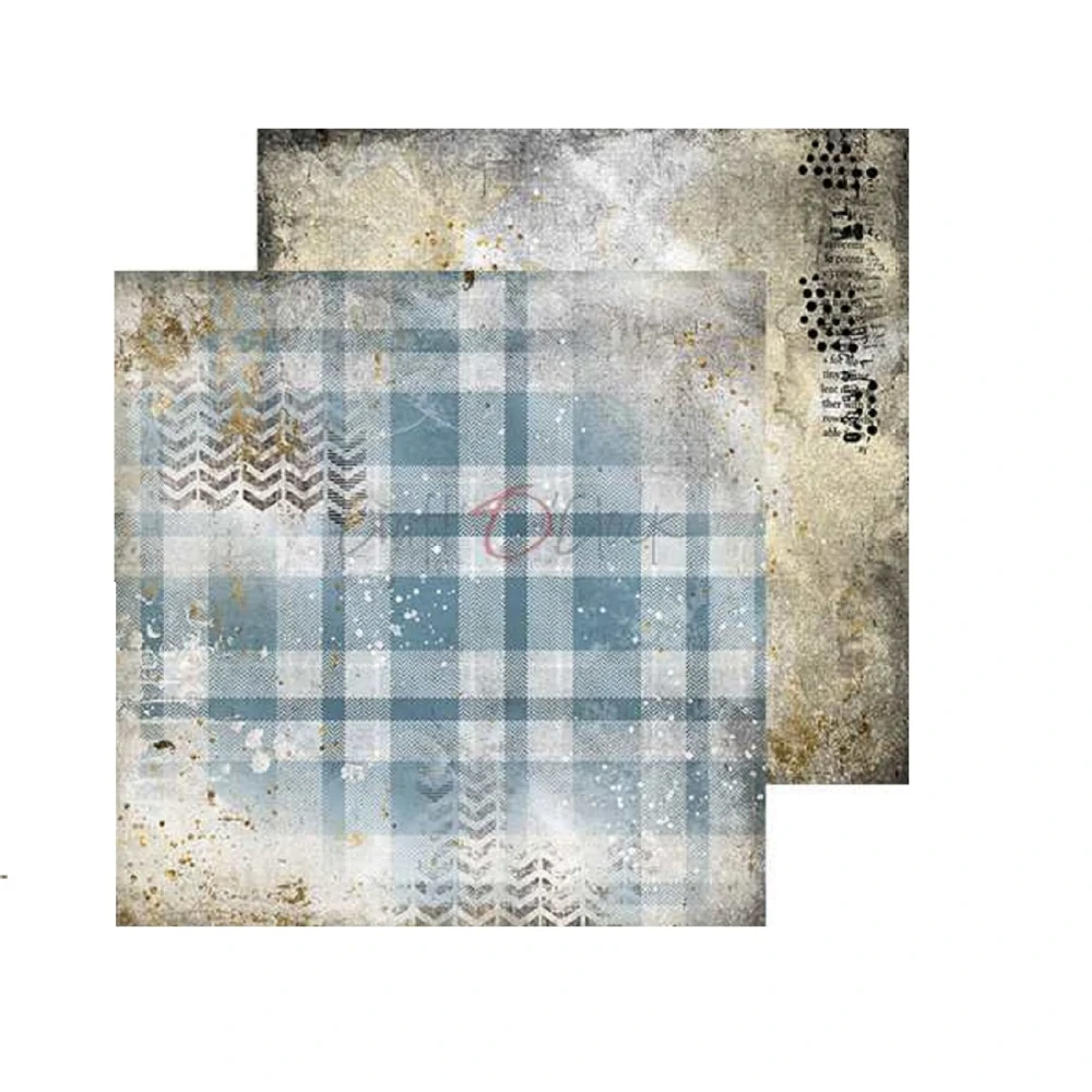 Craft O´ Clock Scrapbook papier - Clang and Dirt Basic 8x8