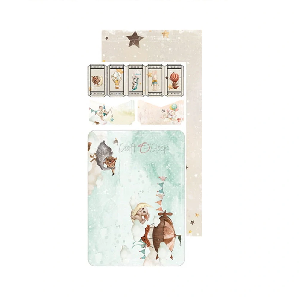 Craft O´ Clock Scrapbook papier - My Sweet Treasure Junk Journal 6x12