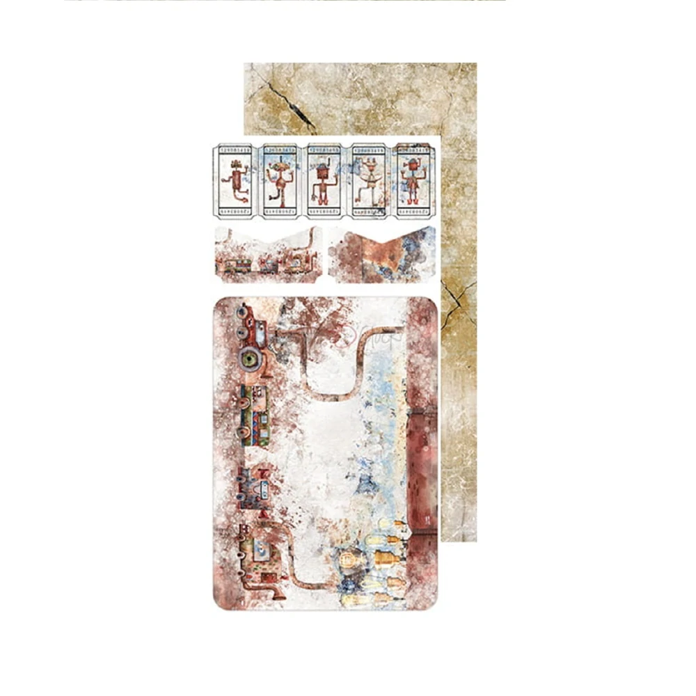 Craft O´ Clock Scrapbook papier - Robots Adventures Junk Journal 6x12